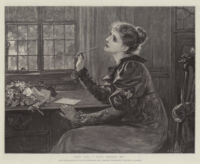 The Girl I Left Behind Me by Mary Ellen Edwards
